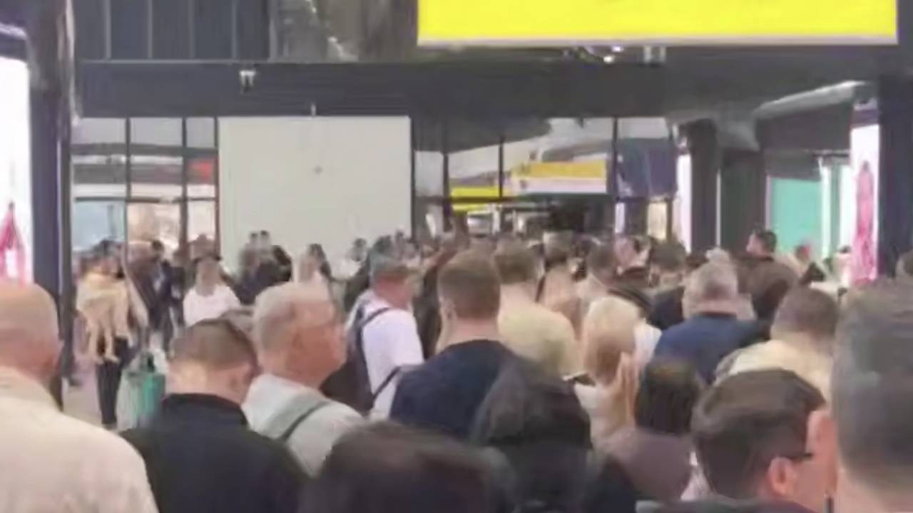 Очереди из пассажиров отмененных рейсов в Шереметьево попали на видео