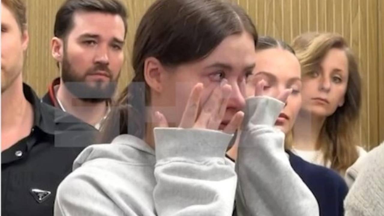 Реакция блогерши Митрошиной на приговор попала на видео