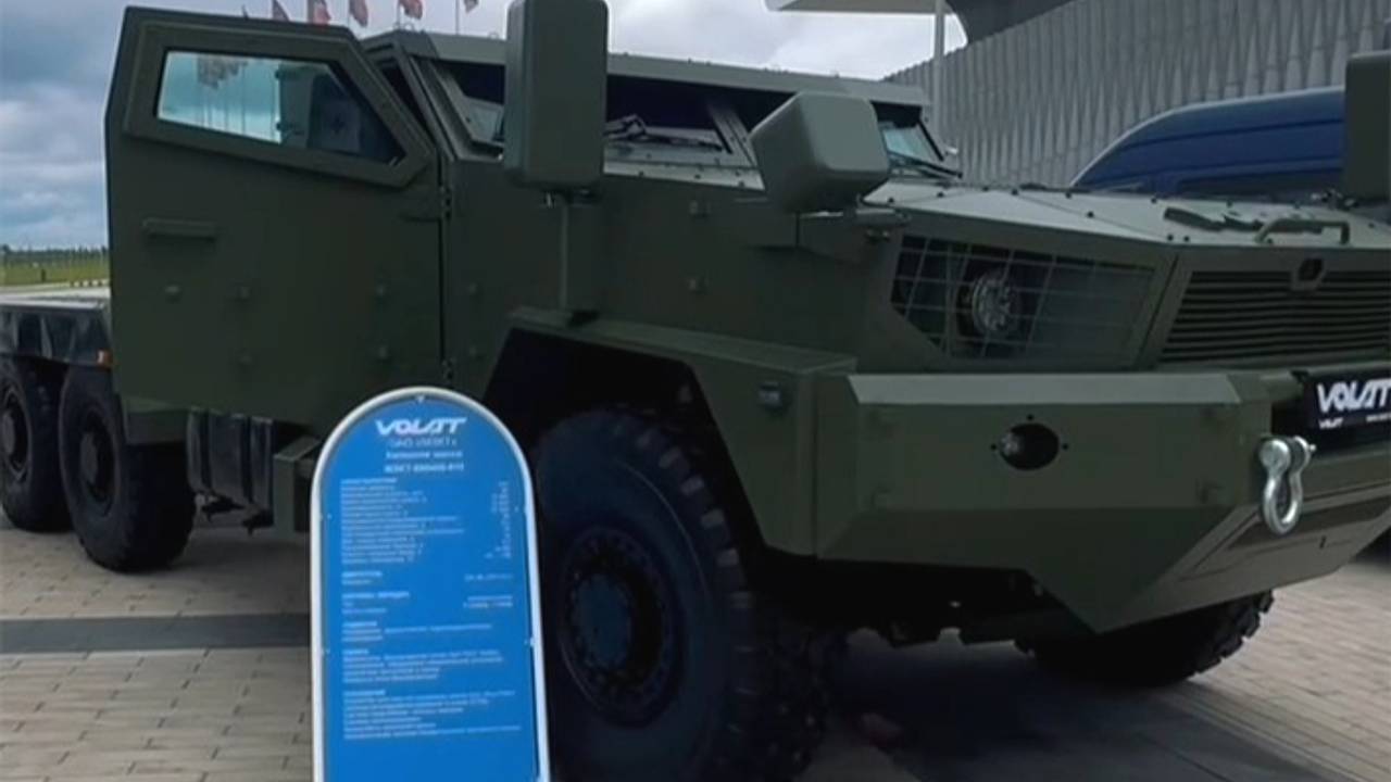 В Белоруссии представили бронемашину Volat со «стелс-эффектом»