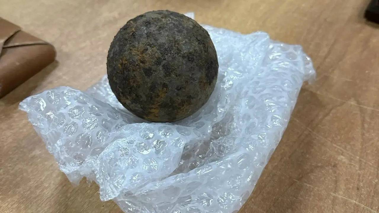 Ядро войск Пугачева нашли на огороде в российском городе Ядро войск Пугачева нашли на огороде в российском городе