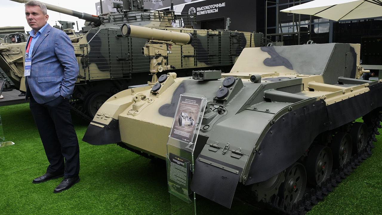 Российский «Каракал» показали с «Корнетом»