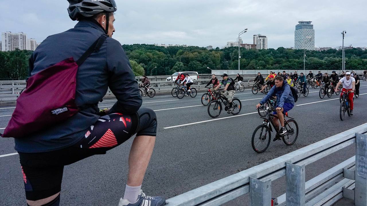 Московский ночной велофестиваль отменили из-за взрыва в центре Москвы