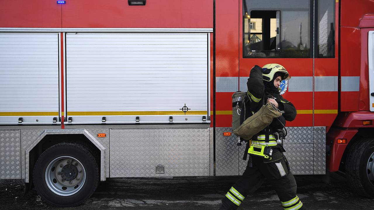 Шесть человек пострадали при пожаре в центре Москве Шесть человек пострадали при пожаре в центре Москве