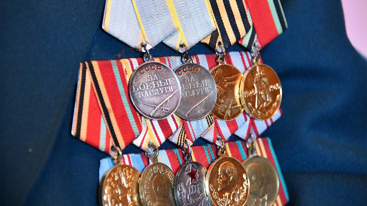 Фронтовик из российского региона отметил 100-летний юбилей