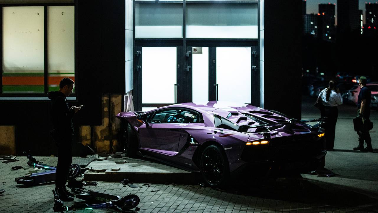 Названа причина аварии с Lamborghini в Екатеринбурге