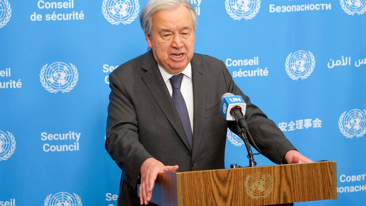 Генсек ООН призвал прекратить удары по гражданской инфраструктуре