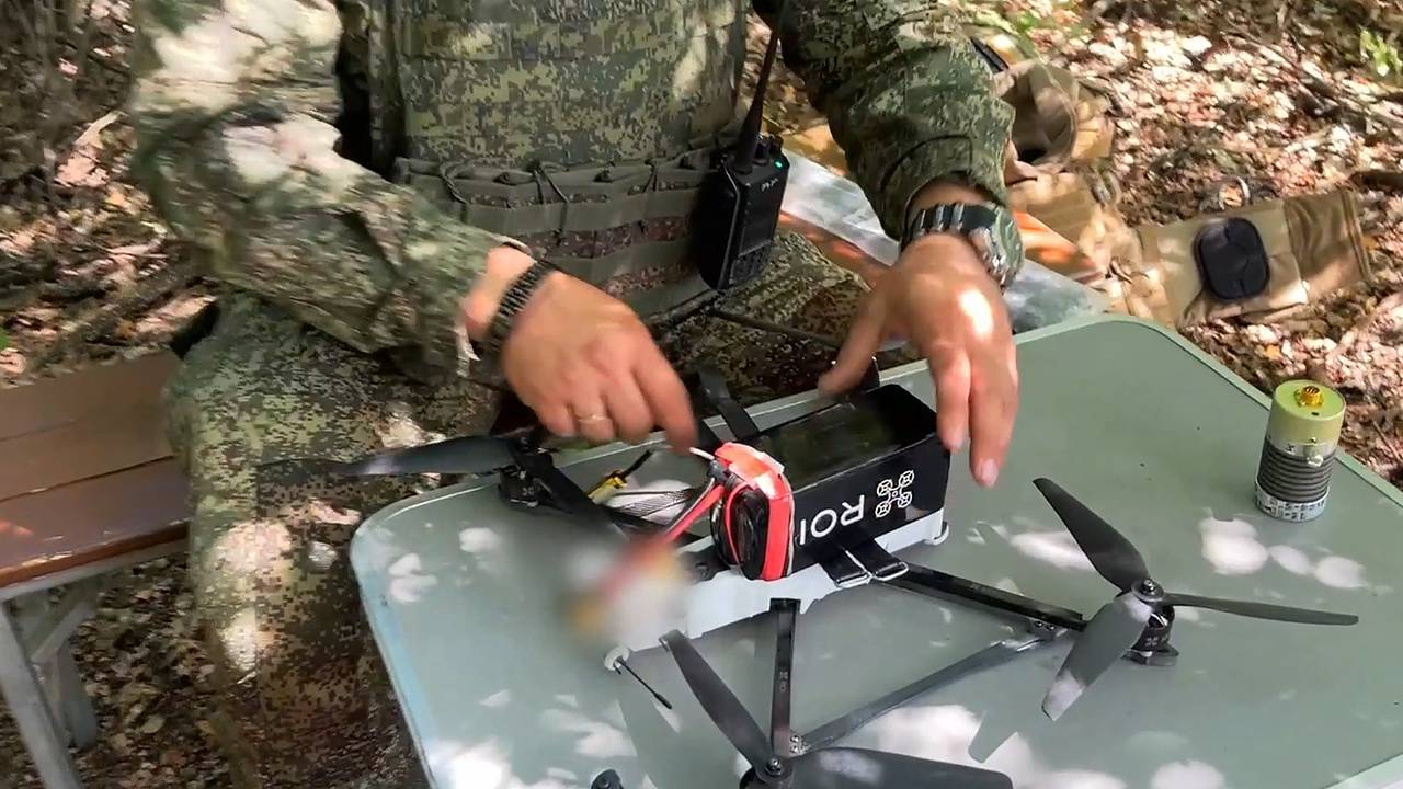 Российский «Рой» сорвал налет дронов ВСУ
