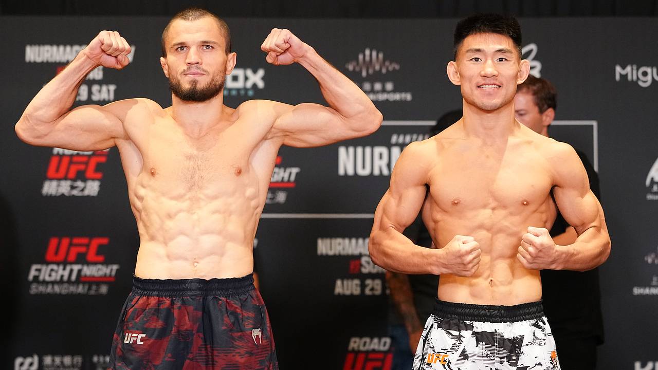 Нурмагомедов и Сонг прошли взвешивание перед UFC