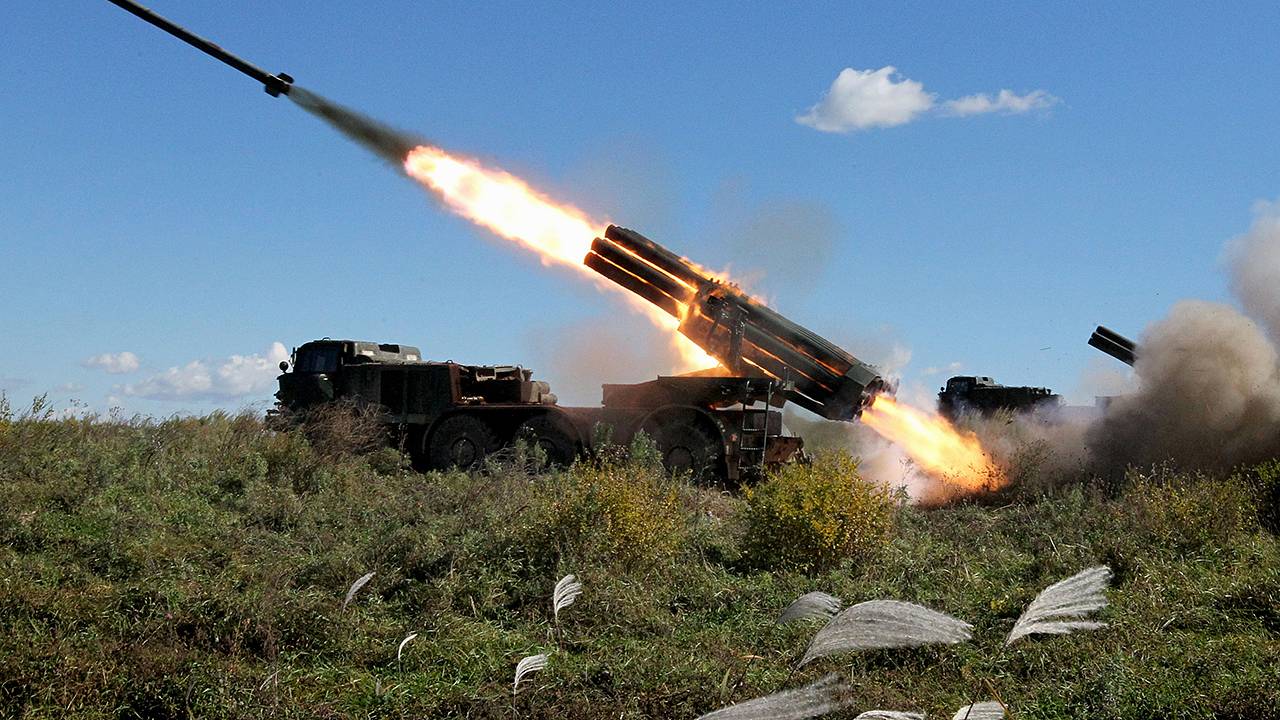 Российская армия нанесла массированный удар по целям на Украине. Киев под огнем, уничтожено место подготовки «Фламинго»